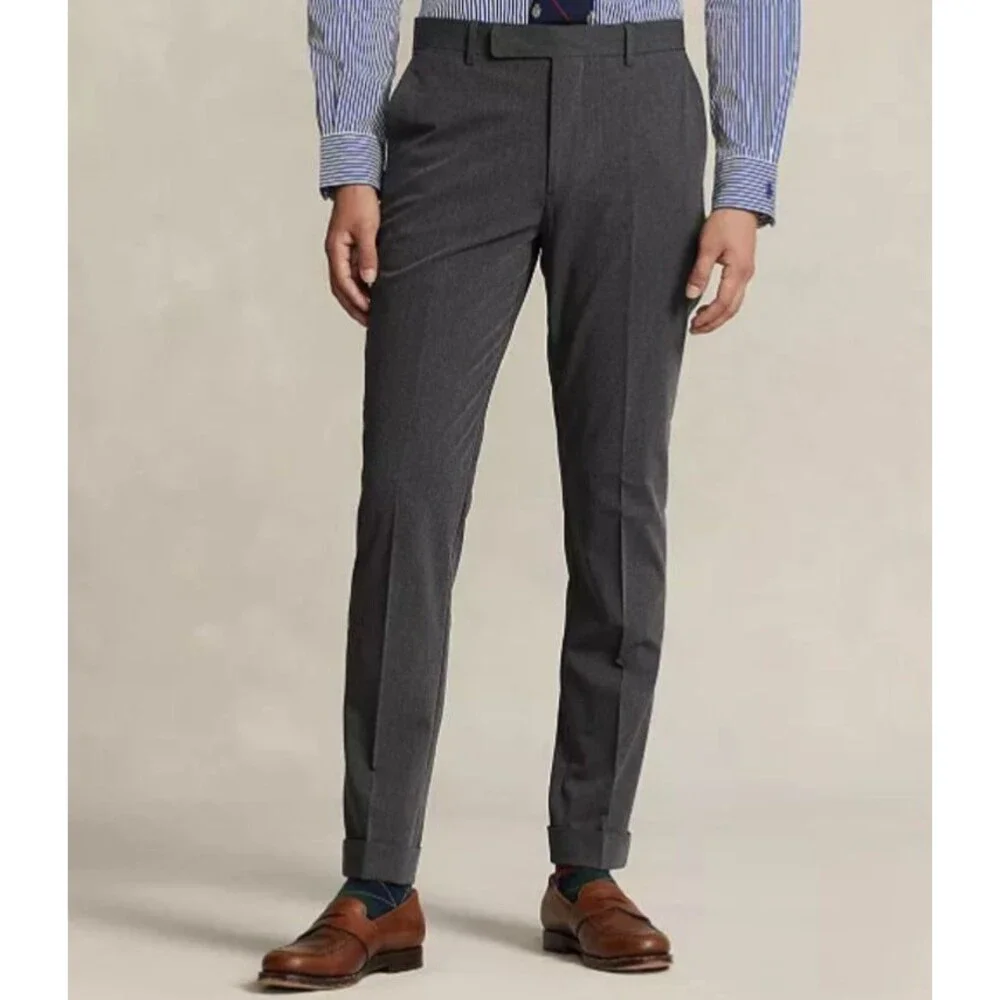 Polo Ralph Lauren Men’s Performance Twill Trousers size 35/30 NWT Gray
